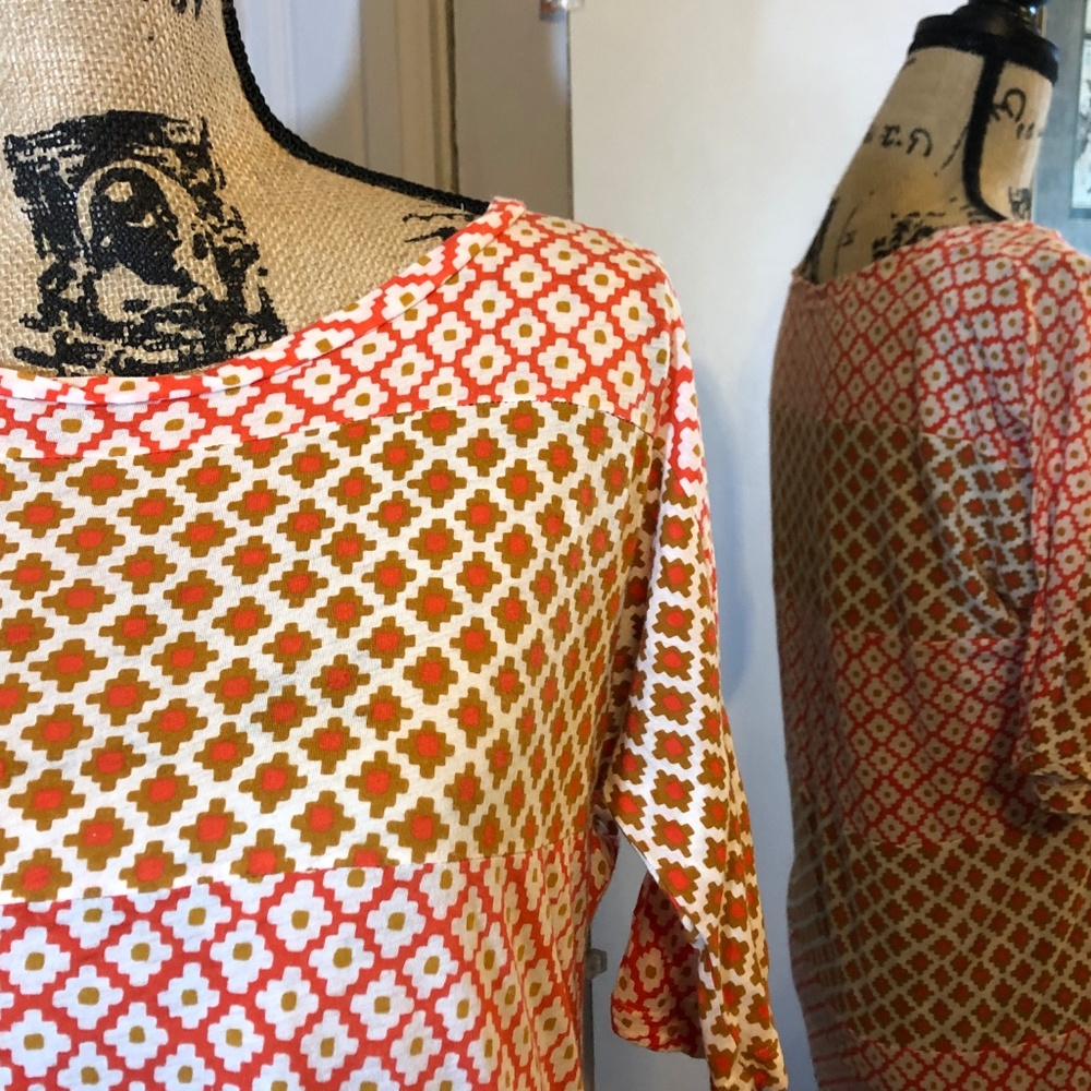 J Crew Geometric Shift Dress - Picture 3 of 7